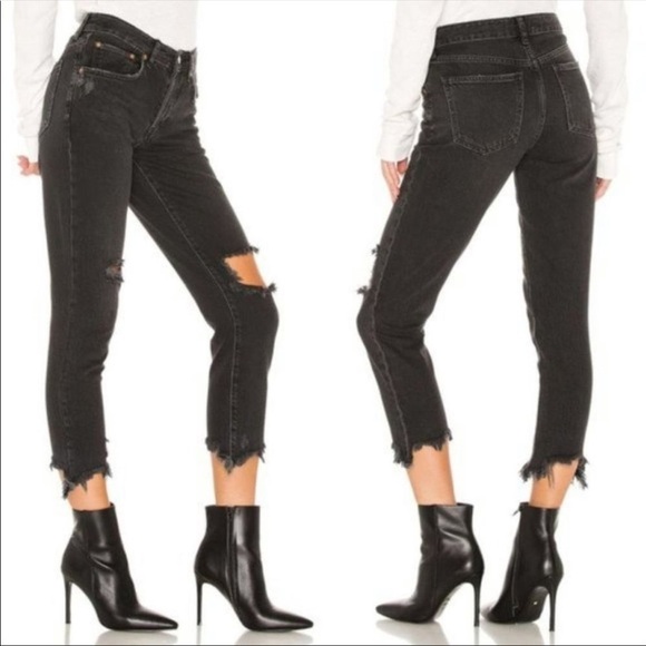Free People Good Time High Rise Relaxed Skinny Jeans
